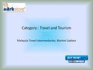 Malaysia Travel Intermediaries: Market Update