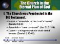 The Church in the             Eternal Plan of God PowerPoint PPT Presentation