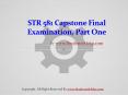 STR 581 Capstone Final Exam Part One Latest Online HomeWork Help PowerPoint PPT Presentation