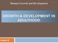 PPT – Human Growth and Development PowerPoint presentation | free to ...