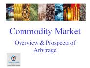 Commodity Market Overview and Prospects