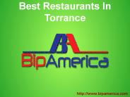 Best Restaurants In Torrance