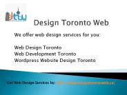 Responsive Web Design by Design Toronto Web