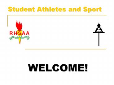 Student Athletes and Sport