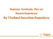 Business Continuity Plan on
