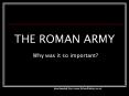 THE ROMAN ARMY PowerPoint PPT Presentation