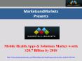 Mobile Health Apps & Solutions Market PowerPoint PPT Presentation