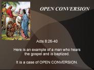 OPEN CONVERSION