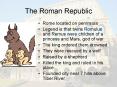 The Roman Republic PowerPoint PPT Presentation
