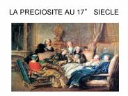 LA PRECIOSITE AU 17