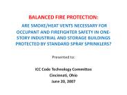 BALANCED FIRE PROTECTION: 