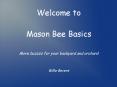 Welcome to  Mason Bee Basics More buzzzz for your backyard and orchard  Billie Bevers PowerPoint PPT Presentation