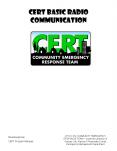 CERT Basic Radio Communication PowerPoint PPT Presentation