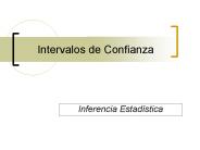 Intervalos de Confianza