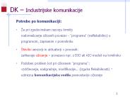 Potrebe po komunikaciji: