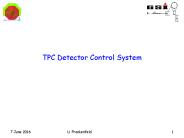 TPC Detector Control System