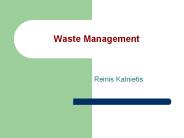 Waste Management