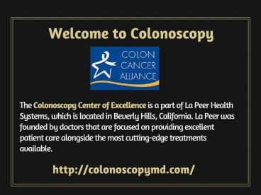Colon biopsy