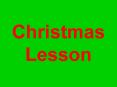 Christmas Lesson PowerPoint PPT Presentation