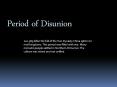 Period of Disunion PowerPoint PPT Presentation