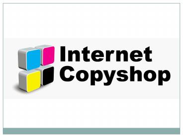 Internet copyshop Dienst Nederland