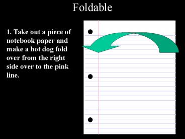 Foldable