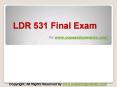 LDR 531 Final Exam Answers UOP Course PowerPoint PPT Presentation