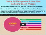 Online Ad Management and Marketing