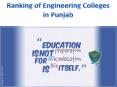 Ranking of Engineering Colleges in Punjab PowerPoint PPT Presentation