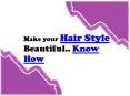 Anton's Hair Cutting and Smoothening Service PowerPoint PPT Presentation