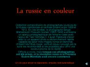 La russie en couleur