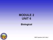 WMD Operations Unit 6 slide 1