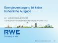 Energieversorgung ist keine hoheitliche Aufgabe PowerPoint PPT Presentation