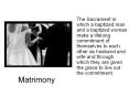 Matrimony PowerPoint PPT Presentation