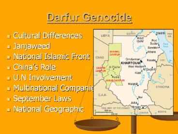 Darfur Genocide