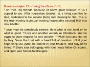 Romans chapter 12 