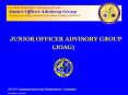 U.S. Public Health Service Commissioned Corps Junior Officer Advisory Group   PowerPoint PPT Presentation