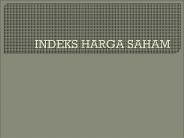 INDEKS HARGA SAHAM