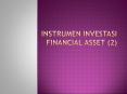INSTRUMEN INVESTASI FINANCIAL ASSET (2) PowerPoint PPT Presentation