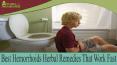 Best Hemorrhoids Herbal Remedies That Work Fast