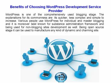 Benefits of Choosing WordPress Development Service Provider