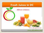 DC Fresh Juices