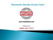 Denmark Danish Green Card