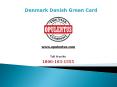Denmark Danish Green Card (1) PowerPoint PPT Presentation