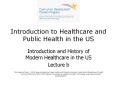 Introduction%20to%20Healthcare%20and%20Public%20Health%20in%20the%20US PowerPoint PPT Presentation