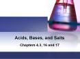 Acids, Bases, and Salts PowerPoint PPT Presentation