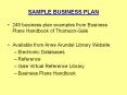 SAMPLE BUSINESS PLAN PowerPoint PPT Presentation