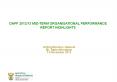 DAFF 2012/13 MID-TERM ORGANISATIONAL PERFORMANCE REPORT HIGHLIGHTS PowerPoint PPT Presentation