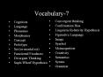 Vocabulary-7 PowerPoint PPT Presentation