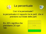 La percentuale